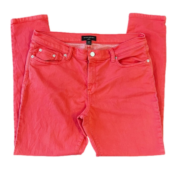 Banana Republic Denim - Banana Republic 31/12 women’s coral skinny jeans